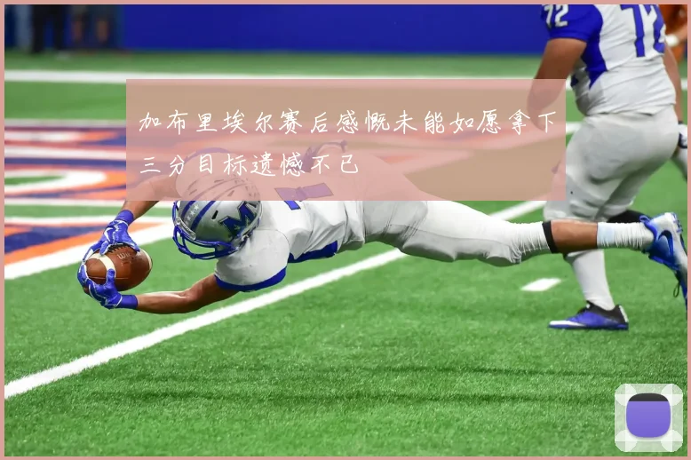 加布里埃尔赛后感慨未能如愿拿下三分目标遗憾不已
